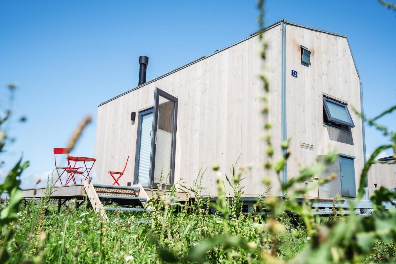 Tiny House Pioneer 18 Zur Meerseite - Green Tiny Village Harlesiel カロリーネンジール エクステリア 写真