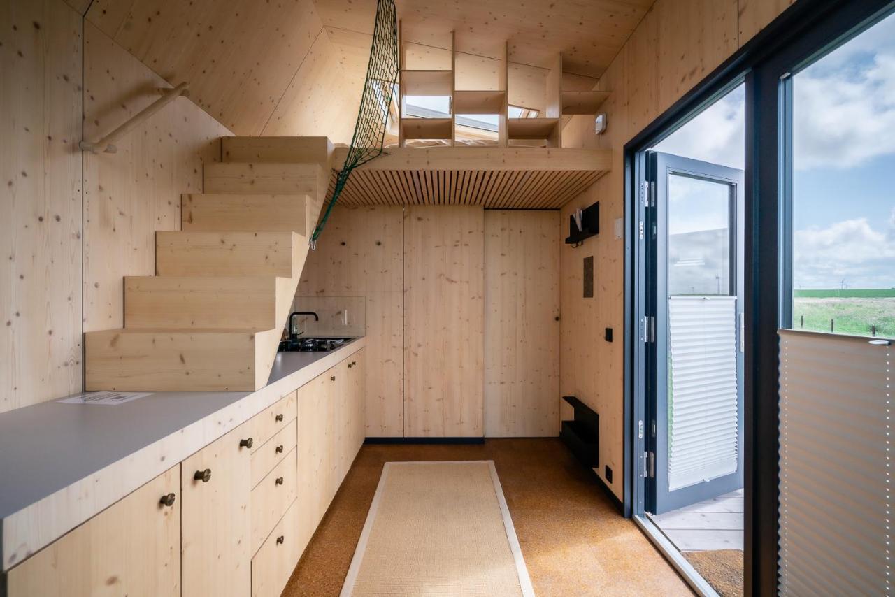 Tiny House Pioneer 18 Zur Meerseite - Green Tiny Village Harlesiel カロリーネンジール エクステリア 写真
