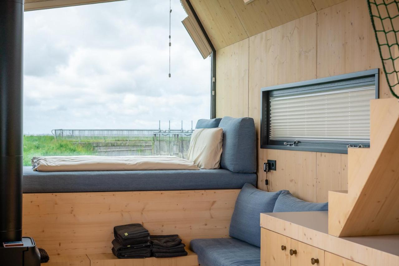 Tiny House Pioneer 18 Zur Meerseite - Green Tiny Village Harlesiel カロリーネンジール エクステリア 写真