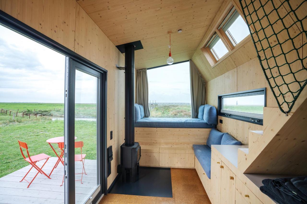 Tiny House Pioneer 18 Zur Meerseite - Green Tiny Village Harlesiel カロリーネンジール エクステリア 写真