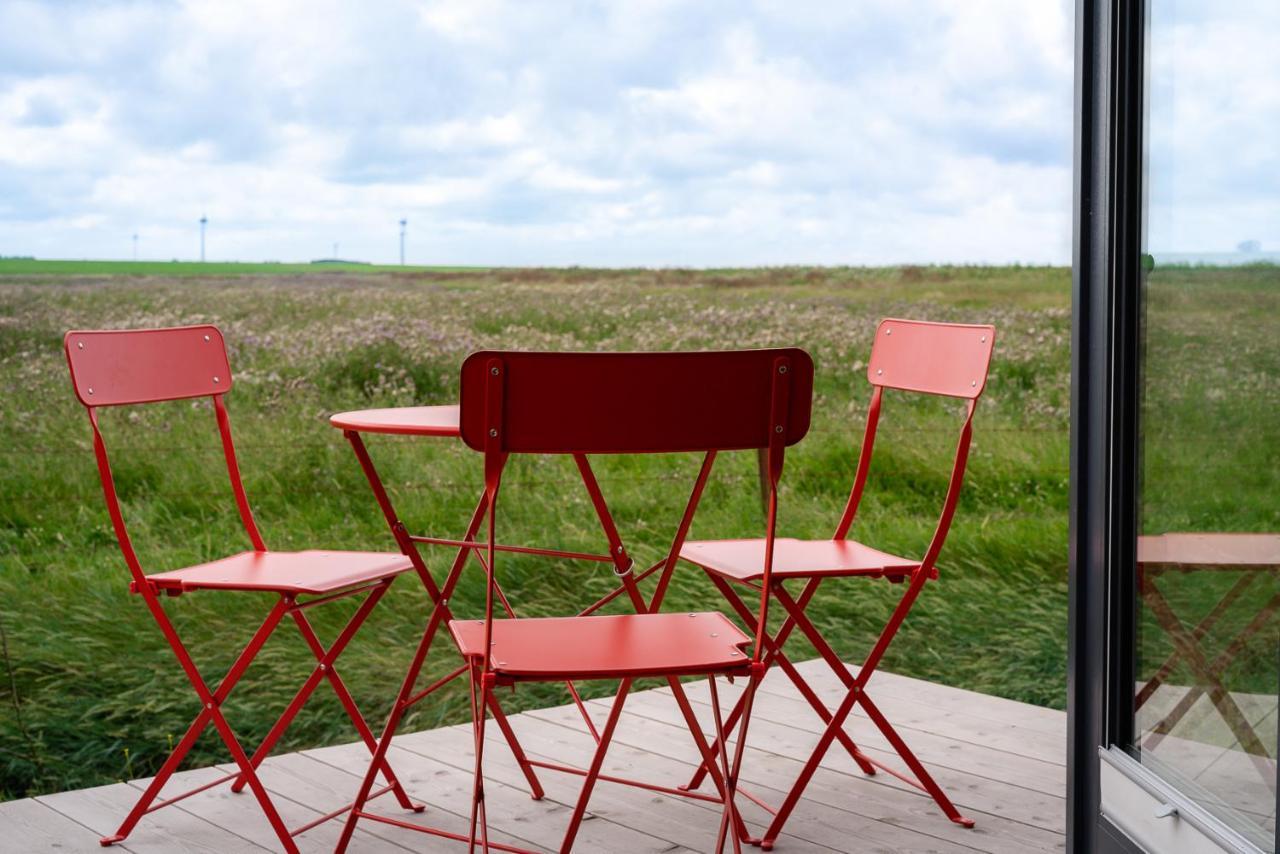 Tiny House Pioneer 18 Zur Meerseite - Green Tiny Village Harlesiel カロリーネンジール エクステリア 写真
