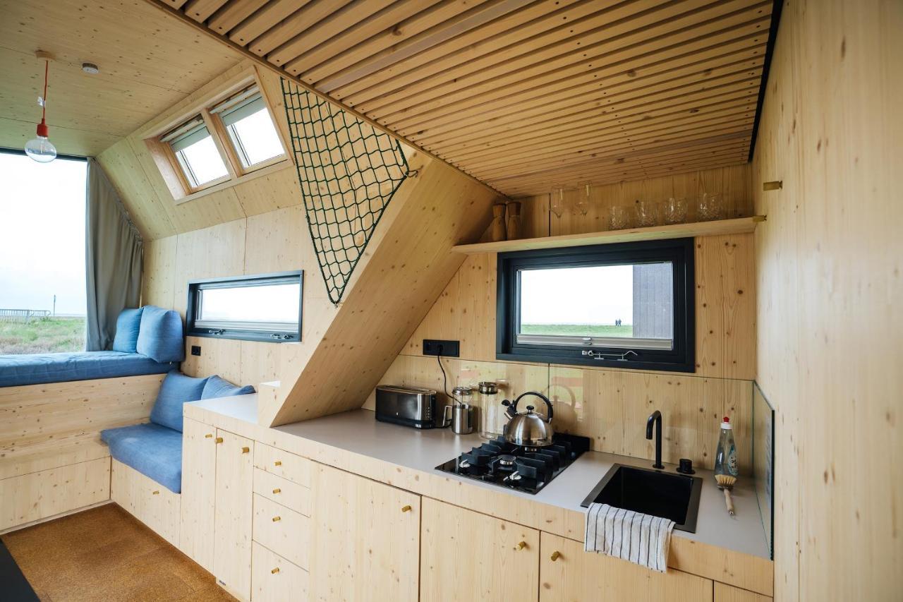 Tiny House Pioneer 18 Zur Meerseite - Green Tiny Village Harlesiel カロリーネンジール エクステリア 写真