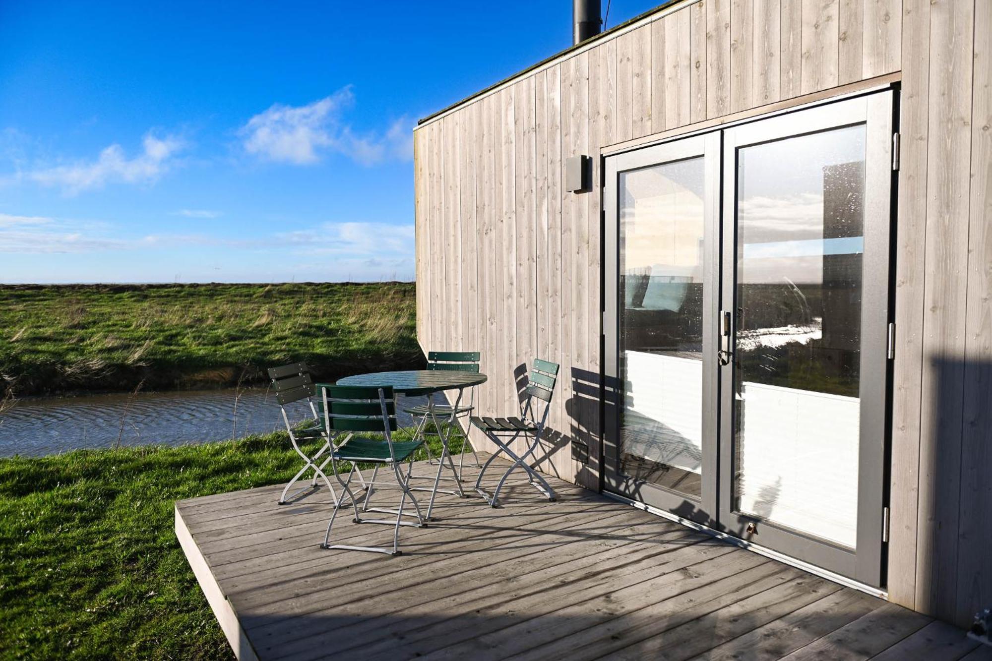 Tiny House Pioneer 18 Zur Meerseite - Green Tiny Village Harlesiel カロリーネンジール エクステリア 写真